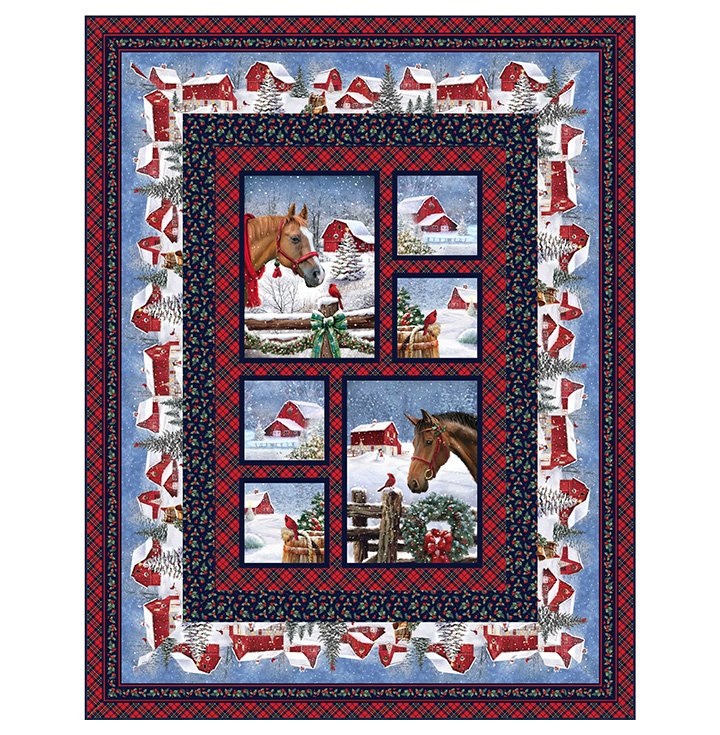 Quilt Kit - Framed by PineRose Designs