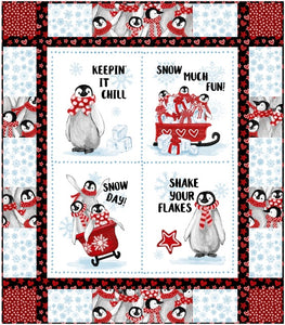 Kit de courtepointe - Penguin Party par Camelot Fabrics