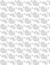 Load image into Gallery viewer, Essentials Cookie Dough by Wilmington Prints - White Tone on Tone Paisley Toss
