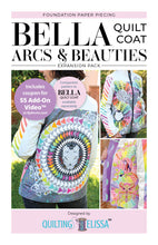 Charger l'image dans la galerie, Bella Quilt Coat - Arcs &amp; Beauties par Quilting Elissa
