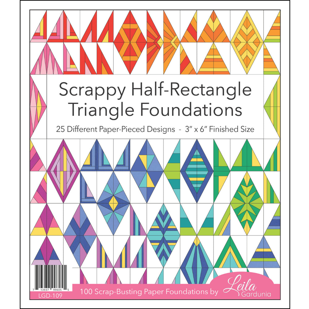 Scrappy Half-Rectangle Triangle Foundations by Leila Gardunia