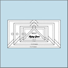 Load image into Gallery viewer, Bloc Loc - Flying Geese Ruler Set - 3 Sizes
