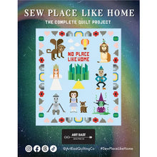 Charger l&#39;image dans la galerie, Sew Place Like Home - Le projet complet de courtepointe par Art East Quilting Co
