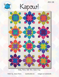 Quilt Kit - Kapow! by Joanna Marsh by Kustom Kwilter