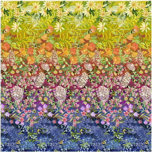 Wild Blossoms par Robin Pickens pour Moda - Multicolored Floral