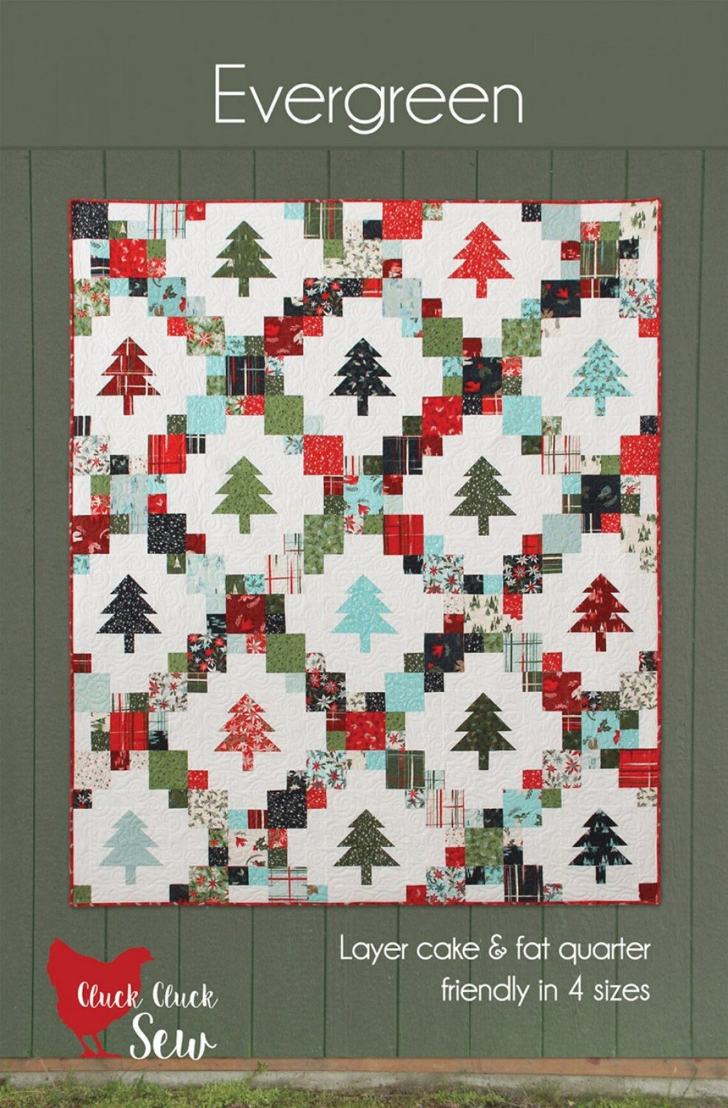 Kit de courtepointe - Evergreen par Cluck Cluck Sew