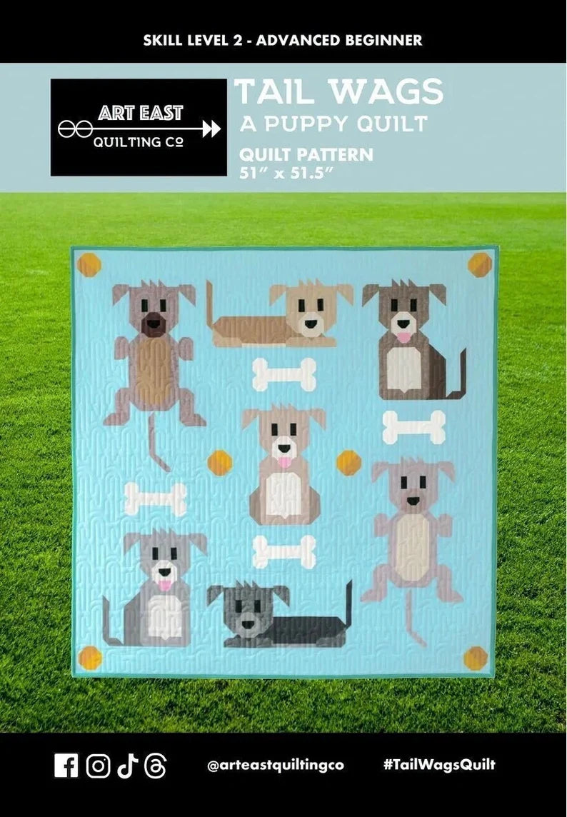 Tail Wags par Art East Quilting Co