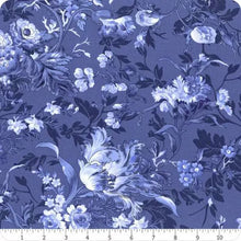 Load image into Gallery viewer, Blue Belle by Maywood Studio - Background Navy Large Floral
