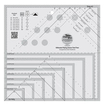 Charger l'image dans la galerie, Creative Grids - Règle antidérapante Ultimate Flying Geese Tool - 2 Tailles
