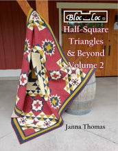 Load image into Gallery viewer, Half-Square Triangles &amp; Beyond by Janna Thomas - 2 Books
