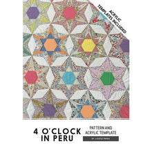 Load image into Gallery viewer, Jen Kingwell Designs - 4 O&#39;Clock in Peru Pattern and Templates
