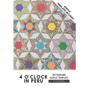 Jen Kingwell Designs - 4 O'Clock in Peru Pattern and Templates