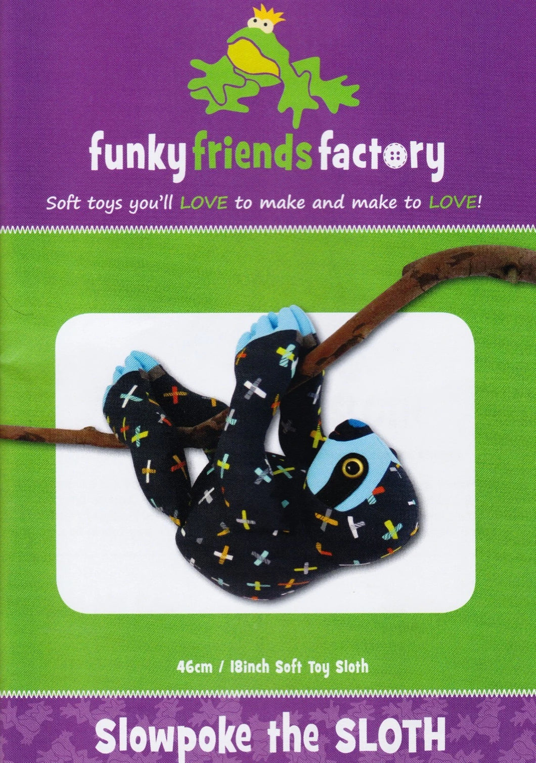 Slowpoke the Sloth by Funky Friends Factory