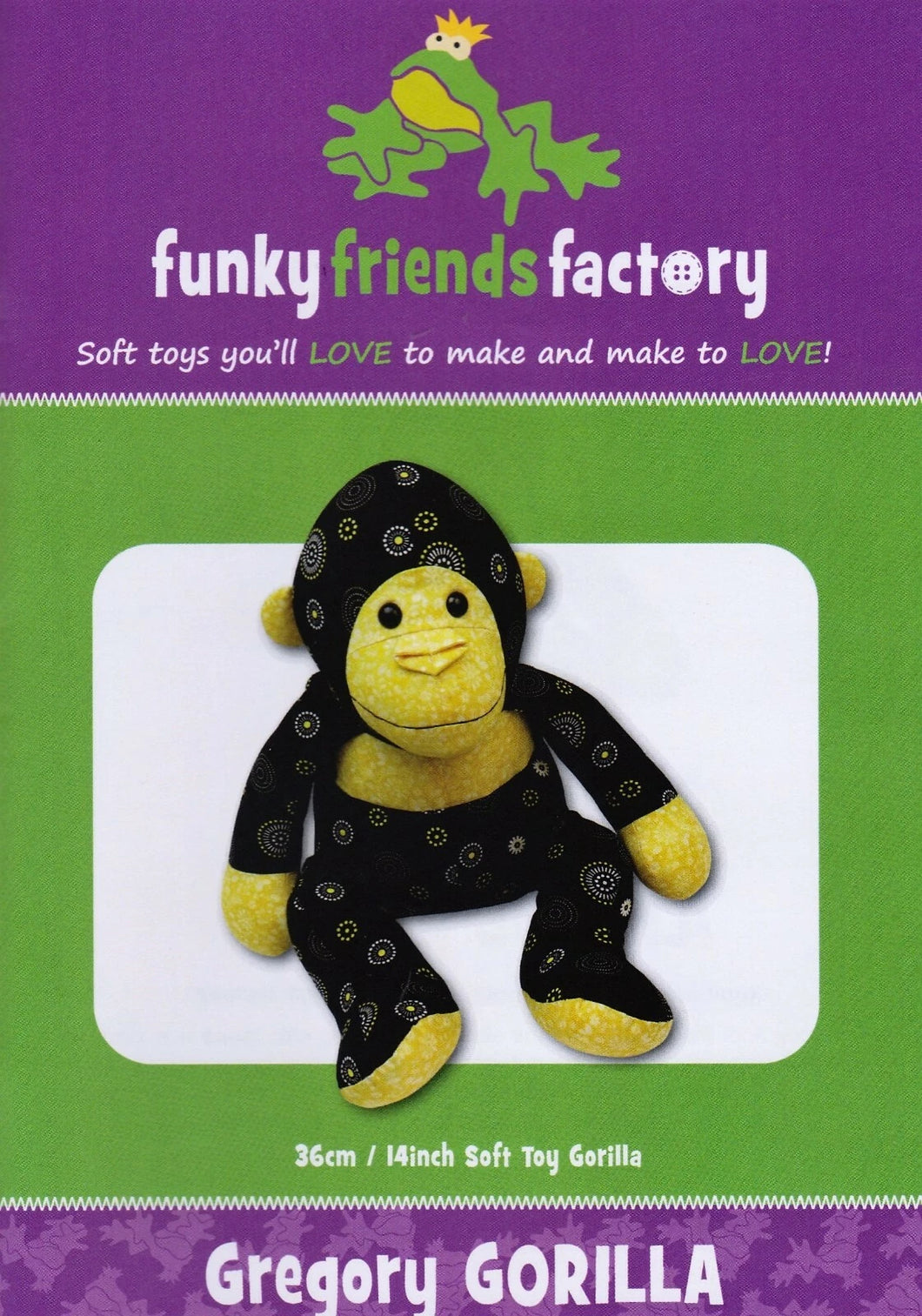 Gregory Gorilla by Funky Friends Factory