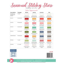 Charger l'image dans la galerie, Seasonal Stitchy Stars par Lori Holt of Bee in my Bonnet
