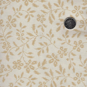 Strawberries and Cream par Andover Fabrics - Parchment Tone on Tone Vail