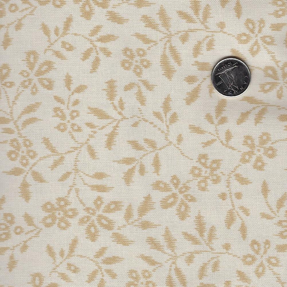 Strawberries and Cream by Andover Fabrics - Parchment Tone on Tone Vail