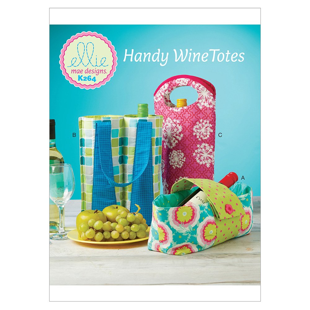 Handy Wine Totes by Ellie Mae Designs