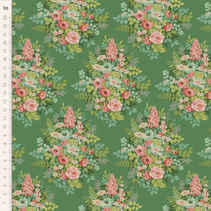 Chic Escape by Tilda Fabrics - Whimsyflower Green