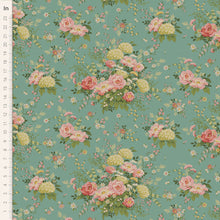 Load image into Gallery viewer, Chic Escape by Tilda Fabrics - Wildgarden Teal
