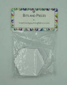 English Paper Piecing Hexagons - 3 Sizes