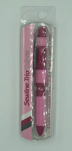 Sewline  - Crayon TrioColors & recharge - 3 couleurs