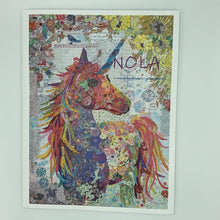 Load image into Gallery viewer, Nola... Unicorn Collage by Laura Heine
