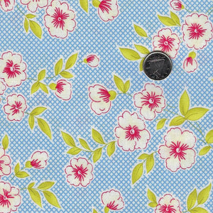 Figs & Shirtings by Fig Tree & Co for Moda - Background Cornflower Flour Sacs