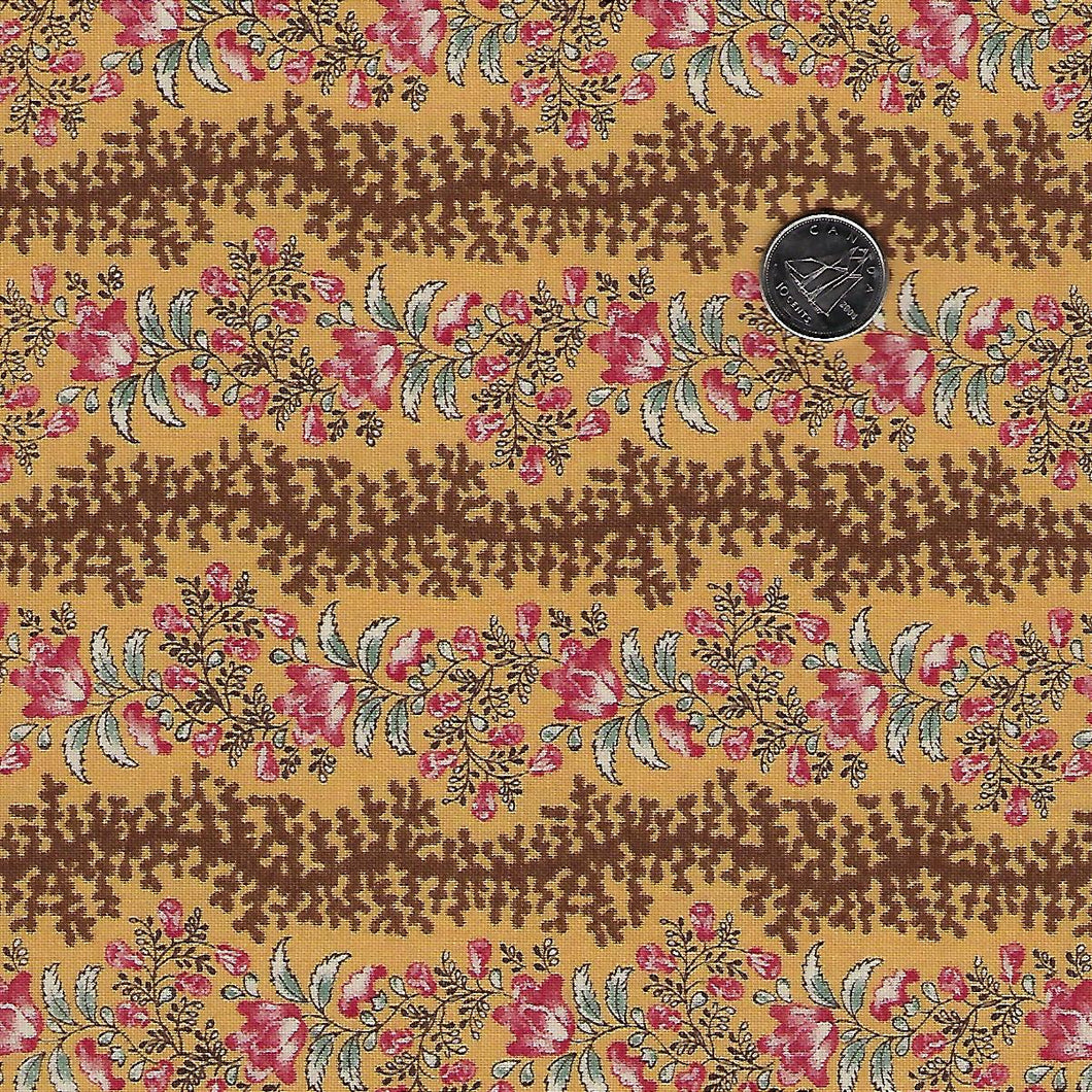 Sarah's Story 1830-1850 by Betsy Chutchian for Moda - Background Butter Bridle Path