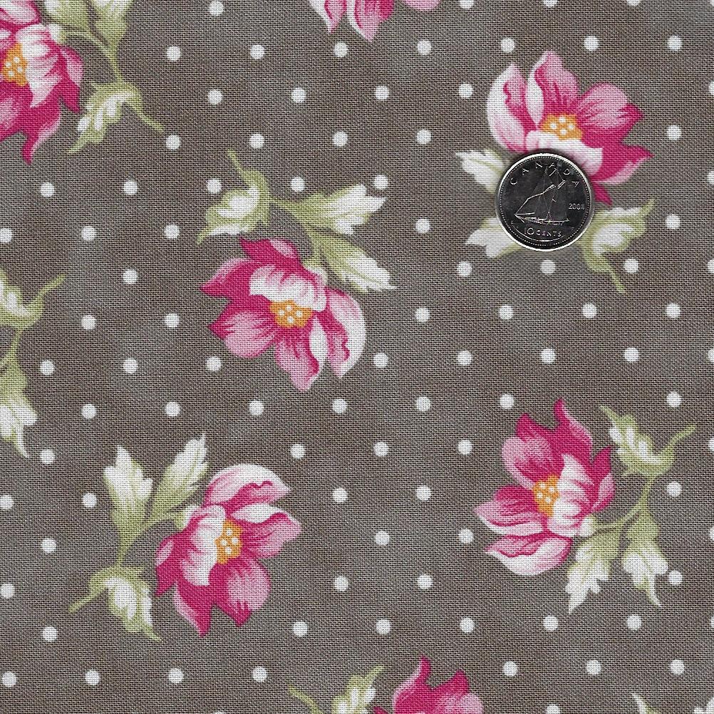 Sanctuary by 3 Sisters for Moda - Background Shadow Wild Roses