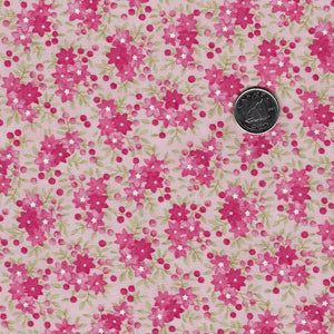 Sanctuary by 3 Sisters for Moda - Background Blush Calico Flowers