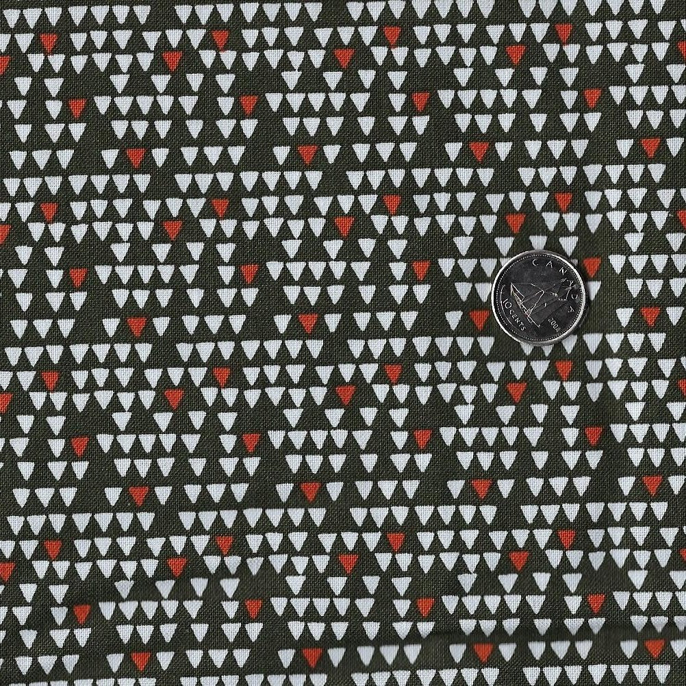 Penguin Paradise par Camelot Fabrics - Background Black Tiny Triangles