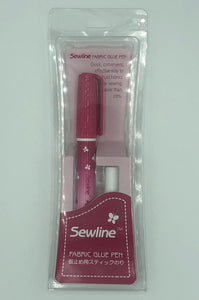 Sewline - Stylo de colle à tissu et recharge - 2 couleurs de colle