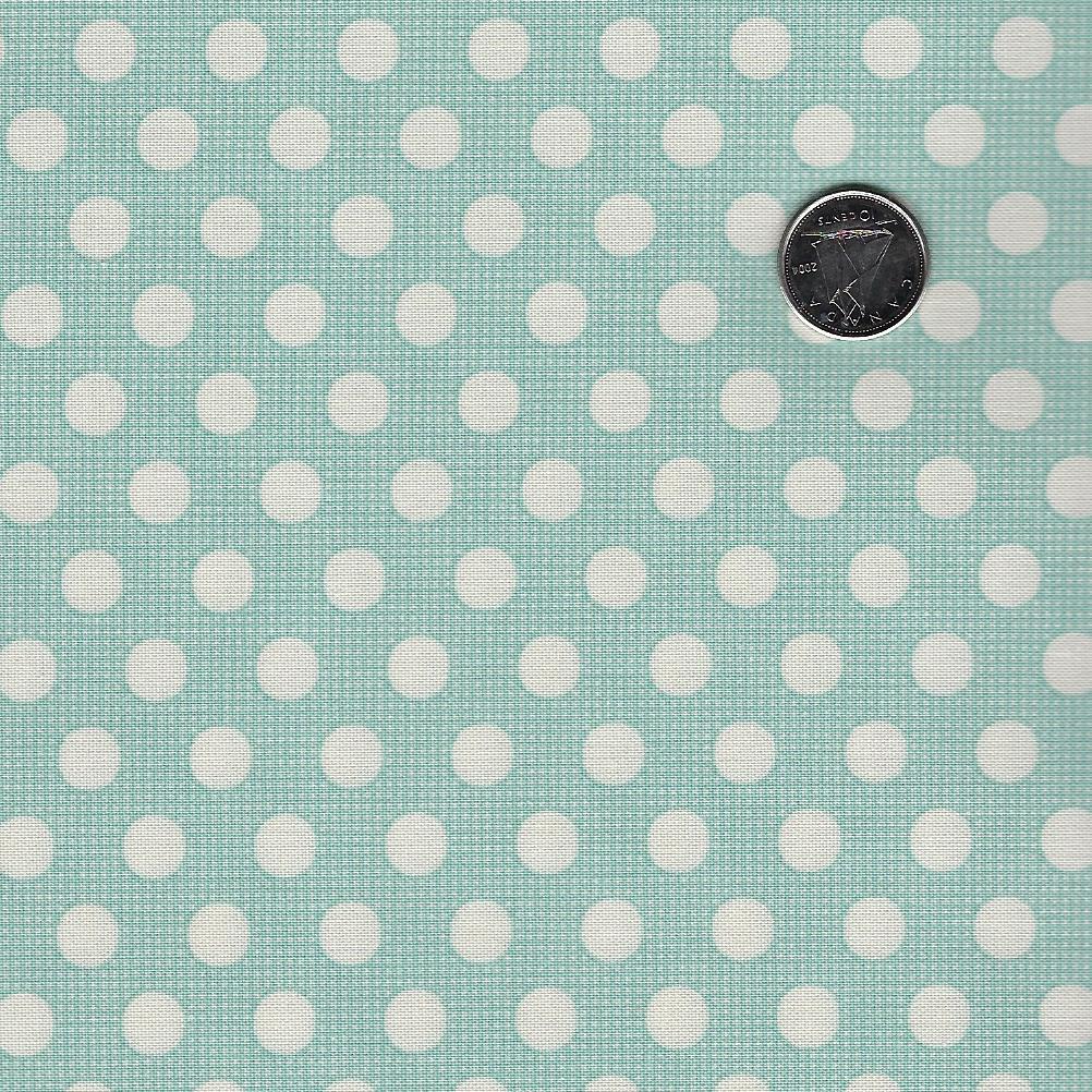 Medium Dots Basics par Tilda Fabrics - Teal
