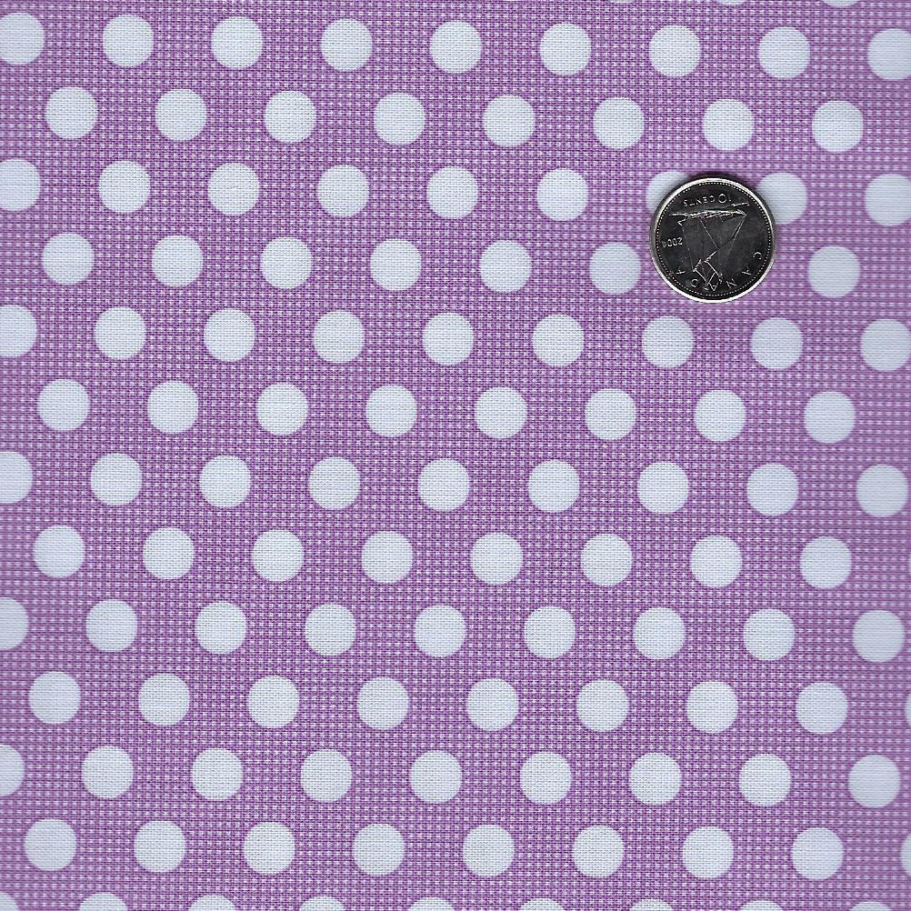 Medium Dots Basics by Tilda Fabrics - Lilac