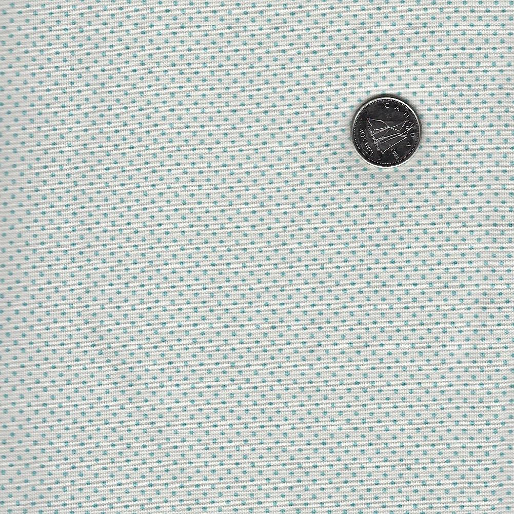 Classic Basics par Tilda Fabrics - Tiny Dots Light Blue