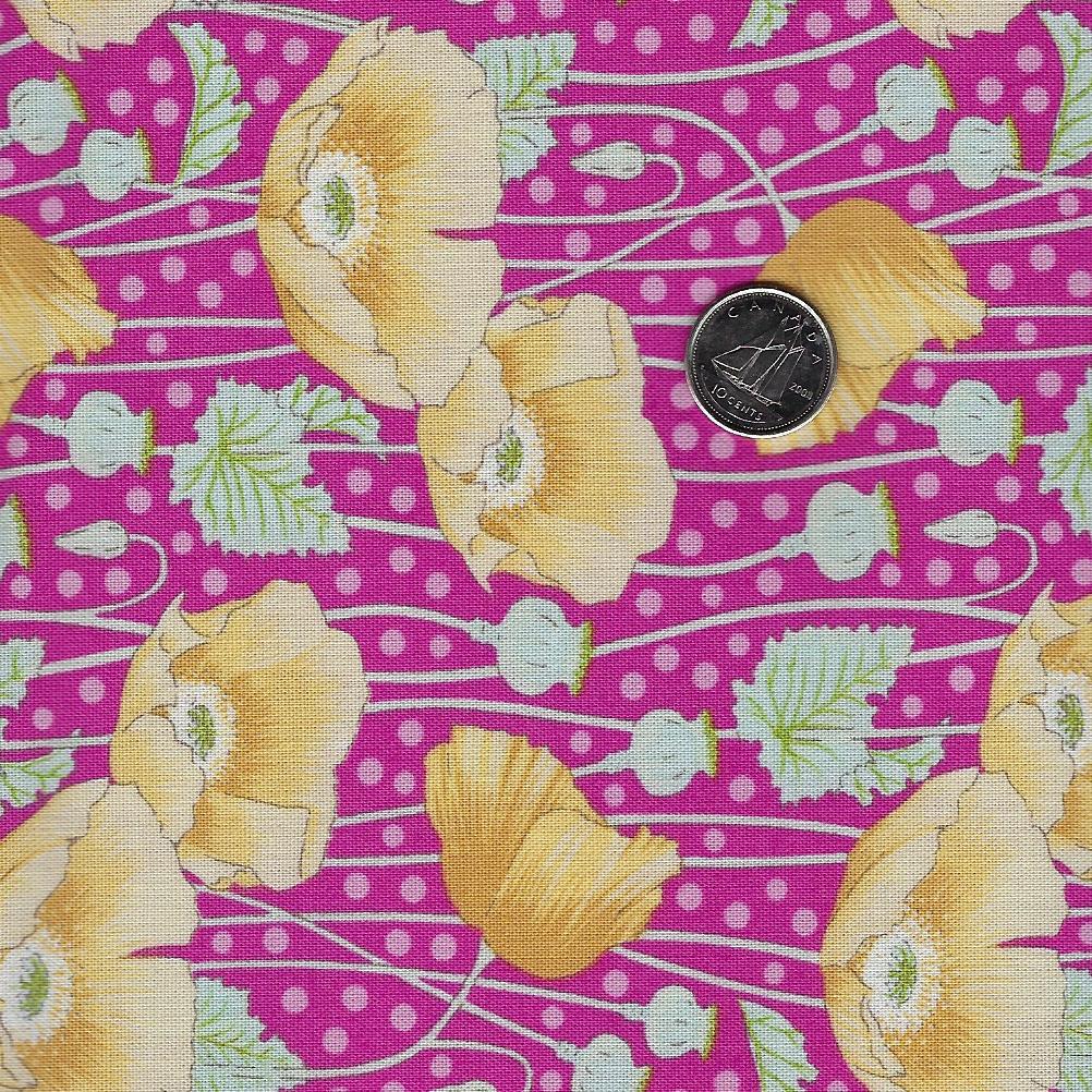 Gardenlife par Tilda Fabrics - Poppies Pink
