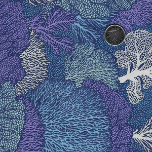 Cotton Beach by Tilda Fabrics - Coral Reef Blue