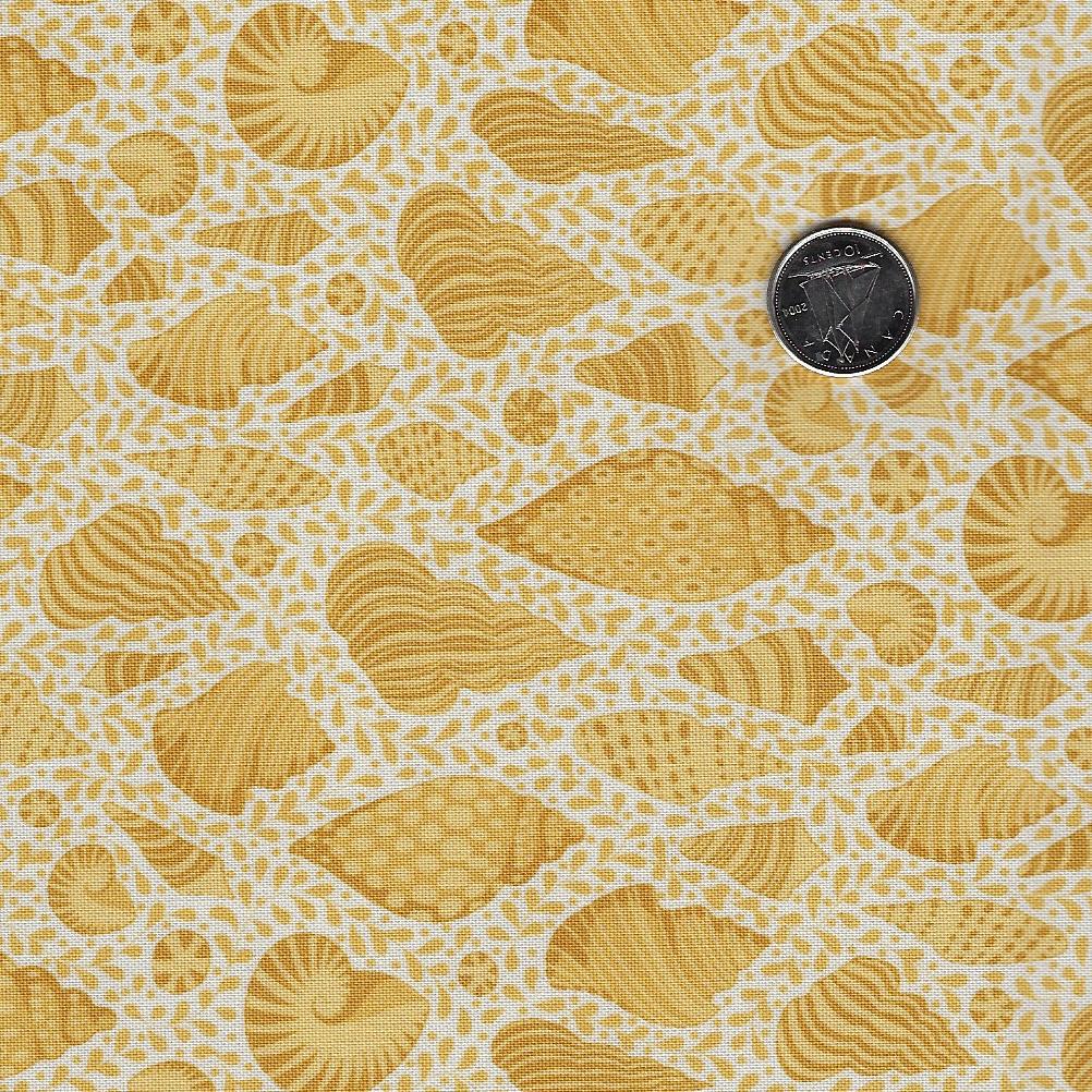Cotton Beach by Tilda Fabrics - Beach Shells Honey