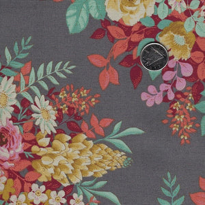 Chic Escape par Tilda Fabrics - Whimsyflower Grey
