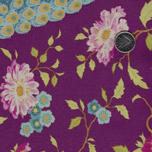 Load image into Gallery viewer, Chic Escape by Tilda Fabrics - Peacock Tree Grape
