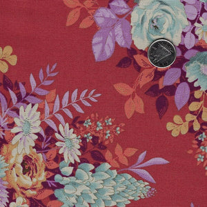 Chic Escape by Tilda Fabrics - Whimsyflower Rust
