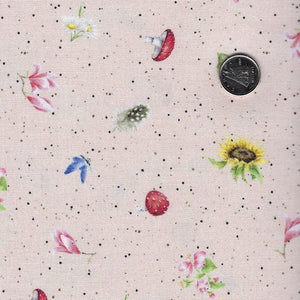 Bramble Patch by Hannah Dale for Maywood Studio - Background Pink Mini