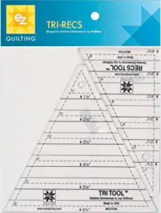 EZ Quilting - Tri Recs Triangle Rulers