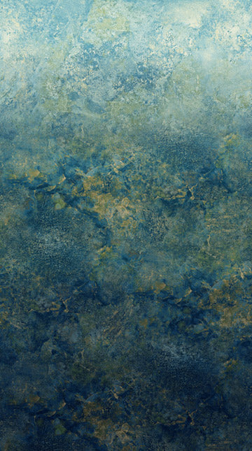 Endos large de 108 pouces - Stonehenge Ombre par Northcott Studio - Blue Planet