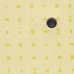 DIY par Amy Van Luijk pour Figo Fabrics - Background Yellow Stamps
