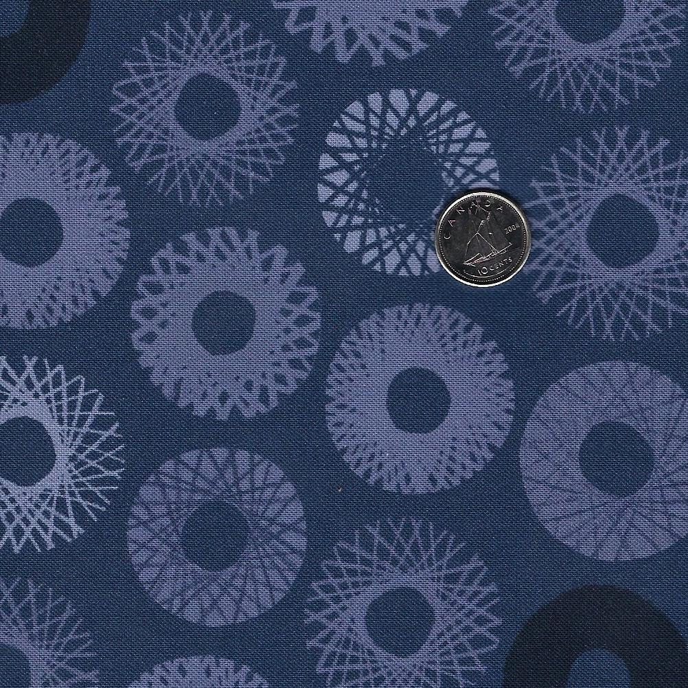 DIY par Amy Van Luijk pour Figo Fabrics - Background Purple Threads