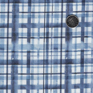 Meant To Bee by Clara Jean Design for Dear Stella Design - Water Plaid