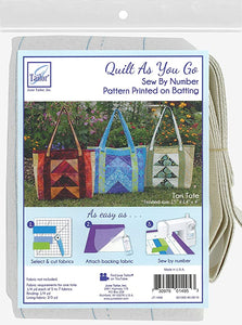 Sew by Number by June Tailor - Quilt as You Go Kits