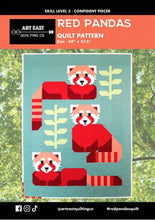 Load image into Gallery viewer, Red Pandas by Art East Quilting Co
